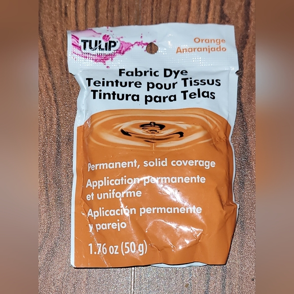 Art Orange Fabric Dye Poshmark